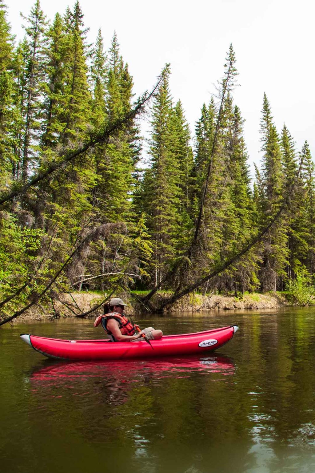 Kayaking Explore Jasper National Park Alberta Canada