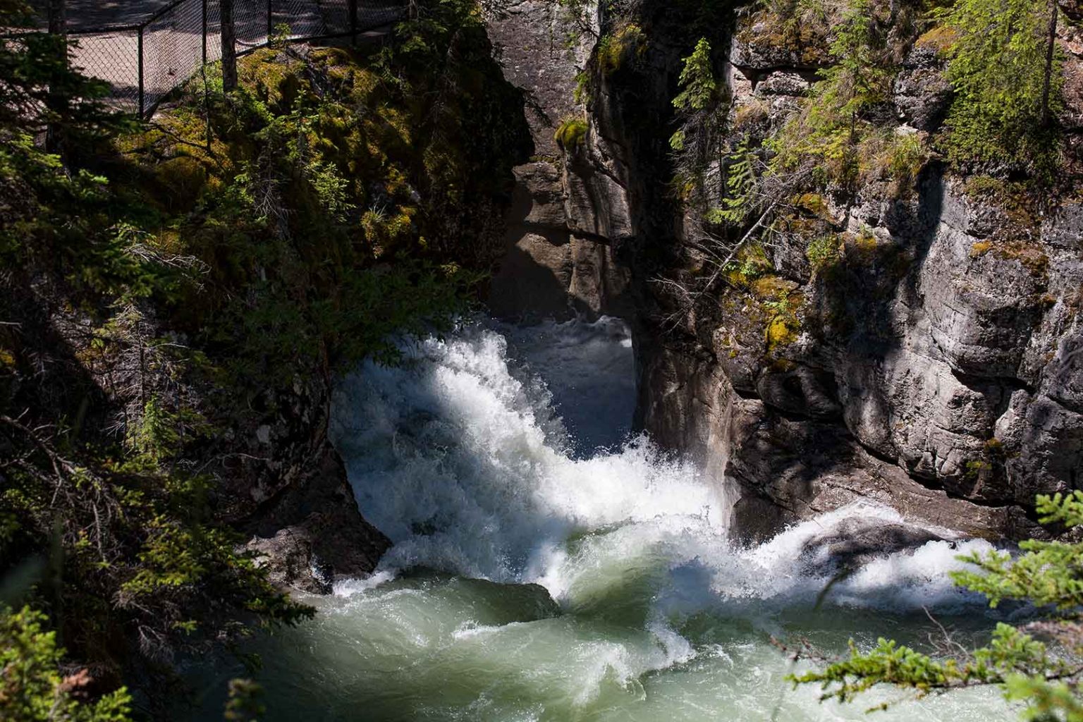Maligne Canyon Summer Explore Jasper National Park Alberta Canada