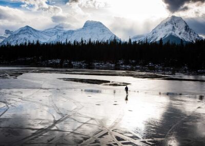 Horseshoe Lake Skating - Explore Jasper