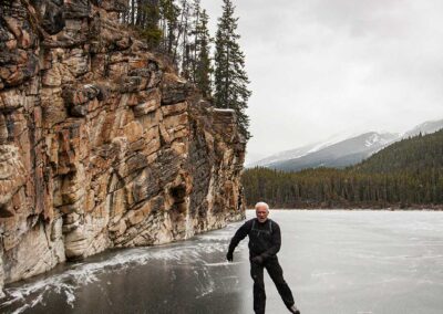 Horseshoe Lake Skating - Explore Jasper
