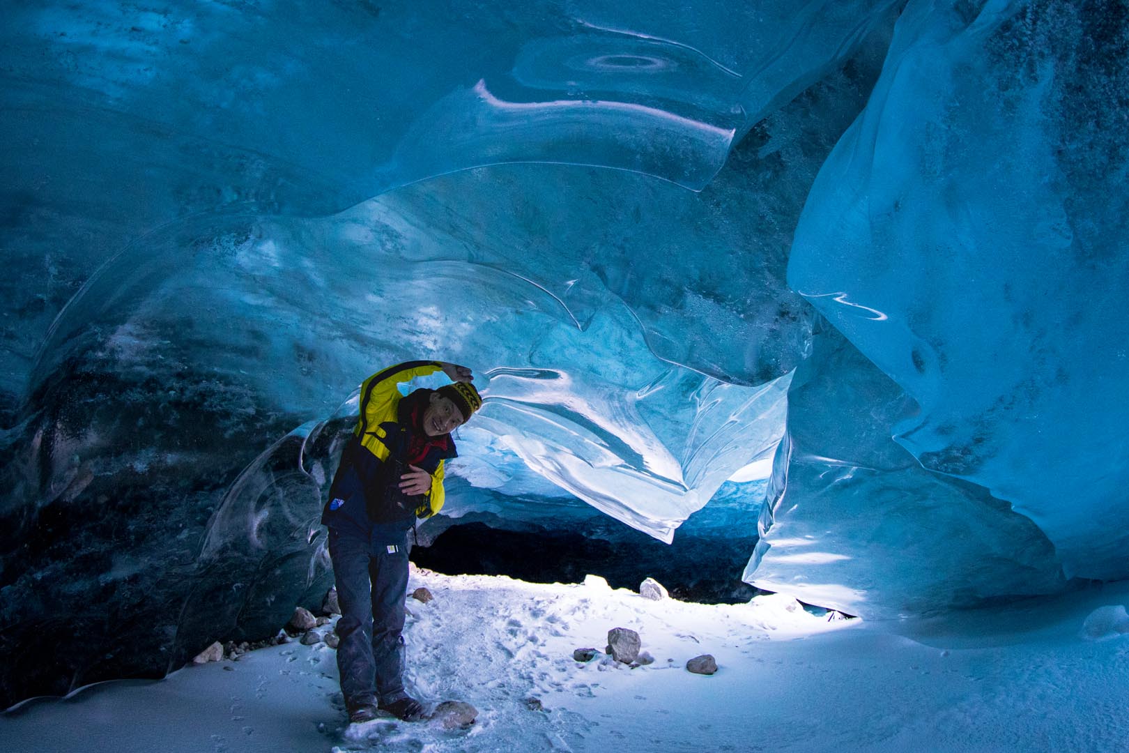 Ice Caves Athabasca Glacier All about Jasper National Park