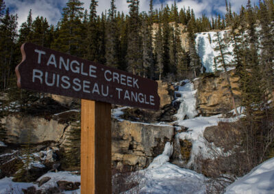 Tangle Creek roadside attraction - Explore Jasper