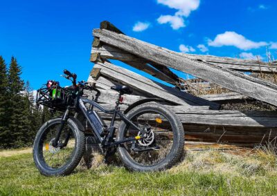 Biking Overlander Trail - Explore Jasper