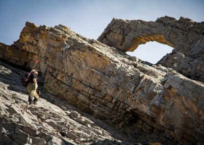 Hiking Natural Arch - Explore Jasper