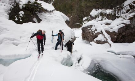 Cross-Country Ski Snaring River